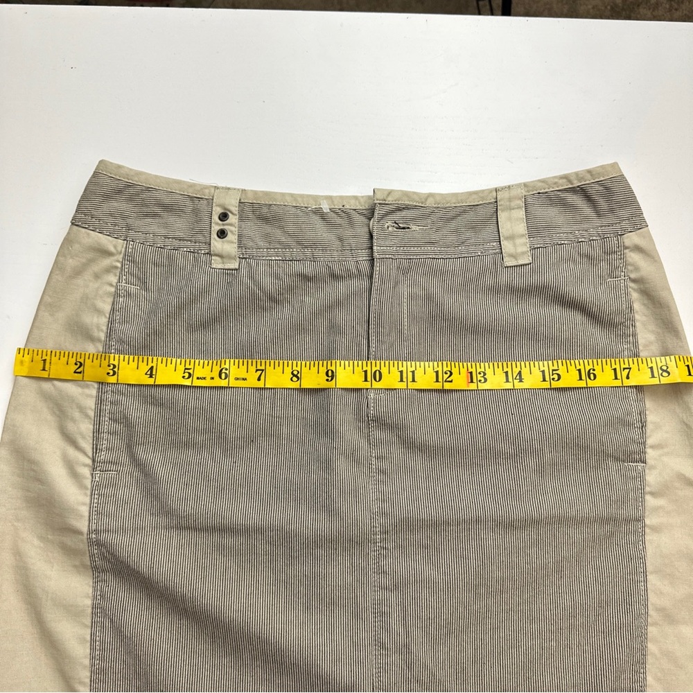 Converse One Star womens size 8 short pinstripe mini skirt - Picture 7 of 8